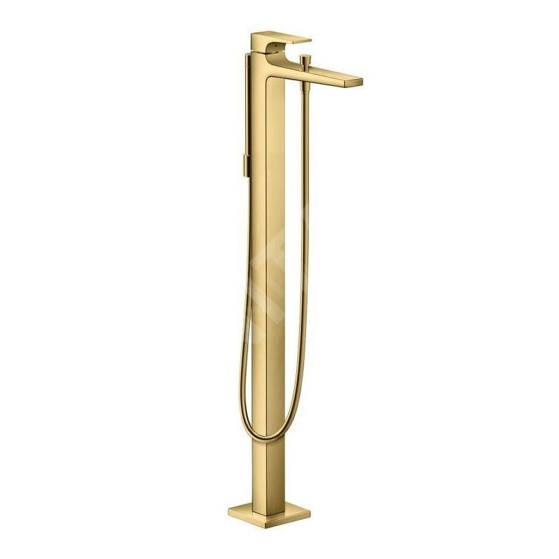 Hansgrohe Metropol - Mitigeur de baignoire, montage au sol, aspect d'or poli 32532990