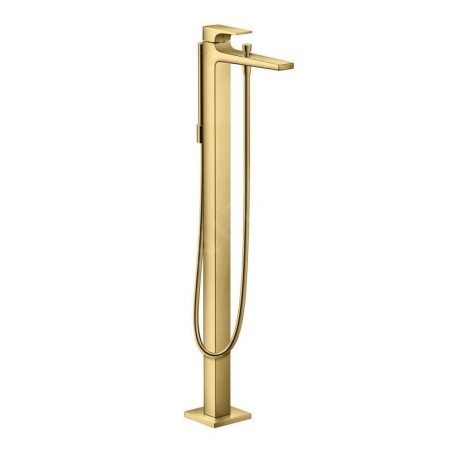 Hansgrohe Metropol - Mitigeur de baignoire, montage au sol, aspect d'or poli 32532990