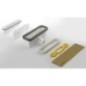 Bonde de receveur de douche KAZUKO, DN40, couvercle or mat