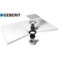 FLEXIA Déchet de plateau de douche Ø 90mm, DN40, tapis d'or