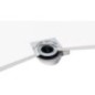 FLEXIA Déchet de plateau de douche Ø 90mm, DN40, tapis d'or