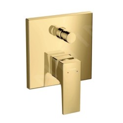 Hansgrohe Metropol - Mitigeur de baignoire encastré avec clapet anti-retour, aspect doré poli 32546990