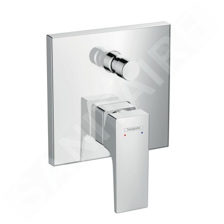 Hansgrohe Metropol - Mitigeur de baignoire encastré avec sécurité optimisée, chrome 32546000