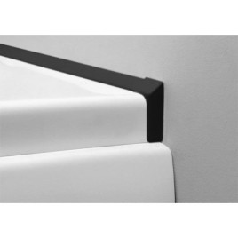 Sealant Strip pour Bains et Douche, 2x 1950 mm, 2x Corner, 2x End Cap, noir