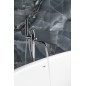BEBÉ Freestanding Bath Mixer Tap (connexion de sol), chrome