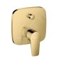 Hansgrohe Talis E - Mitigeur de baignoire encastré avec clapet anti-retour, aspect doré poli 71474990 Hansgrohe Talis E - Mitigeur de baignoire encastré avec clapet anti-retour, aspect doré poli 71474990