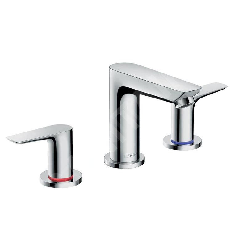 Hansgrohe Talis E - Mitigeur de lavabo avec vidage, installation à 3 trous, chrome 71733000