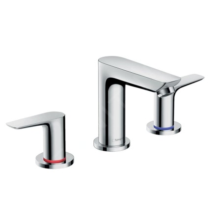 Hansgrohe Talis E - Mitigeur de lavabo avec vidage, installation à 3 trous, chrome 71733000