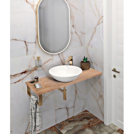 Planche à bois 1300x28x360mm, chêne naturel bois massif