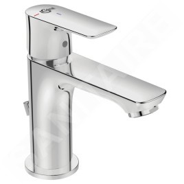 Ideal Standard Connect Air - Mitigeur de lavabo Slim avec vidage, BlueStart, chrome A7008AA