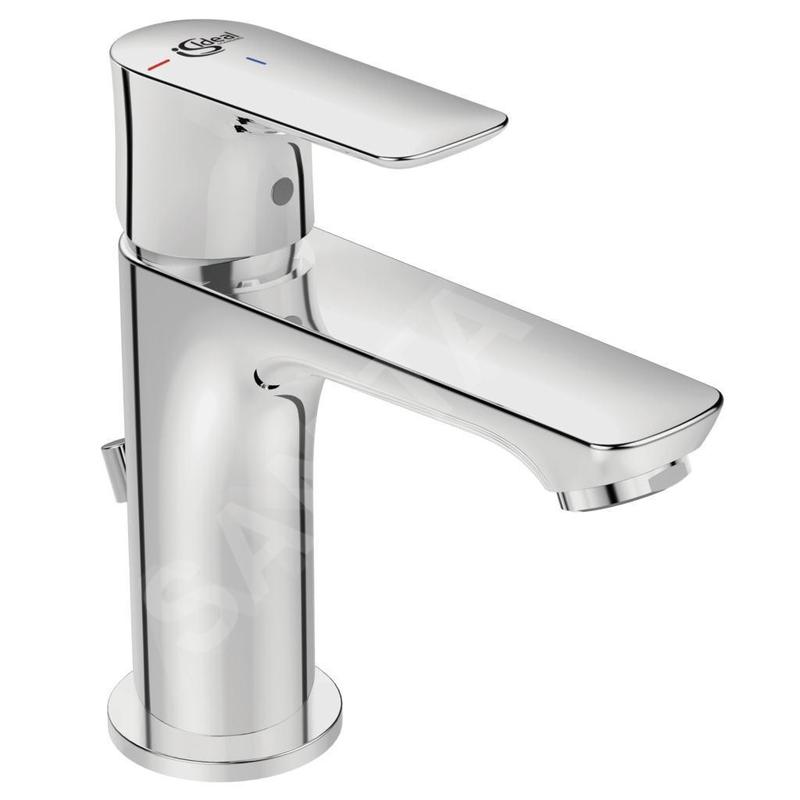 Ideal Standard Connect Air - Mitigeur de lavabo Slim avec vidage, BlueStart, chrome A7008AA