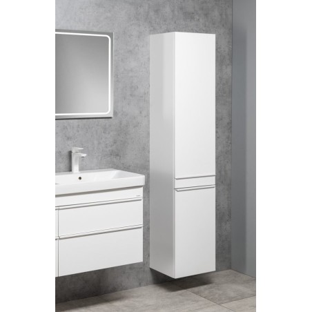 SITIA 2 Unité de rangement de porte 35x172x32cm, gauche/droite/blanc mat