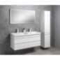 SITIA 2 Unité de rangement de porte 35x172x32cm, gauche/droite/blanc mat