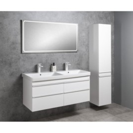 SITIA 2 Unité de rangement de porte 35x172x32cm, gauche/droite/blanc mat