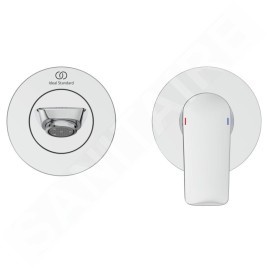 Ideal Standard Connect Air - Mitigeur de lavabo encastré, installation à 2 trous, chrome A7029AA