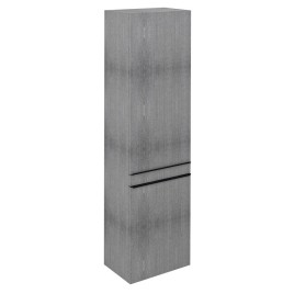 SITIA 2 Unité de rangement de porte 46,7x172x32cm, chêne gauche/droit/argent