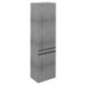 SITIA 2 Unité de rangement de porte 46,7x172x32cm, chêne gauche/droit/argent SITIA 2 Unité de rangement de porte 46,7x172x32cm, chêne gauche/droit/argent