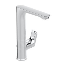Ideal Standard Connect Air - Mitigeur de lavabo Slim avec tuyau d’écoulement pivotant et vidage, chrome A7020AA