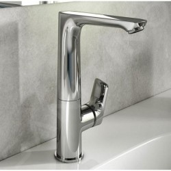 Ideal Standard Connect Air - Mitigeur de lavabo Slim avec tuyau d’écoulement pivotant et vidage, chrome A7020AA