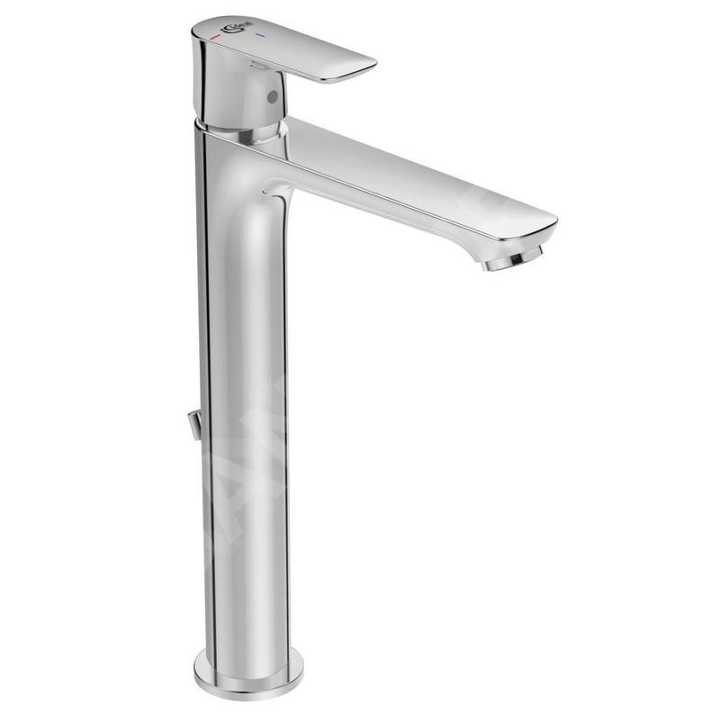 Ideal Standard Connect Air - Mitigeur de lavabo Slim avec vidage, BlueStart, chrome A7026AA