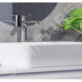 Ideal Standard Connect Air - Mitigeur de lavabo Slim avec vidage, BlueStart, chrome A7026AA