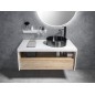 VIERA Vanity Unit 80x44x50cm, blanc mat/Oak Alabama VIERA Vanity Unit 80x44x50cm, blanc mat/Oak Alabama