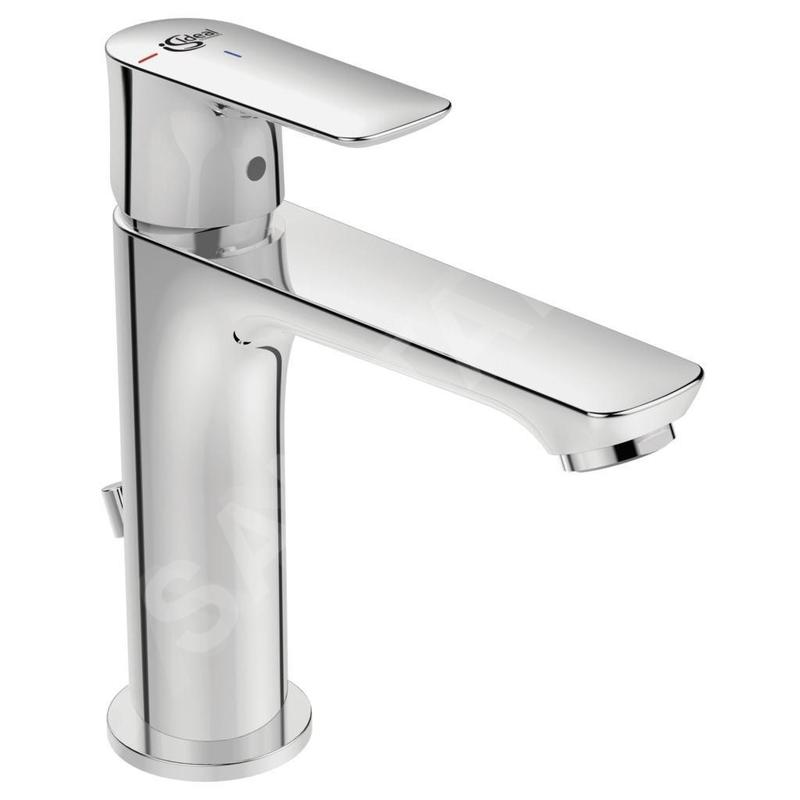 Ideal Standard Connect Air - Mitigeur de lavabo Grande Slim avec vidage, BlueStart, chrome A7013AA