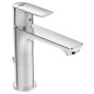 Ideal Standard Connect Air - Mitigeur de lavabo Grande Slim avec vidage, BlueStart, chrome A7013AA
