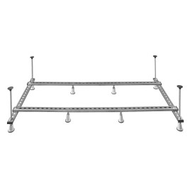 Construction de soutien pour bain rectangulaire 180x120cm