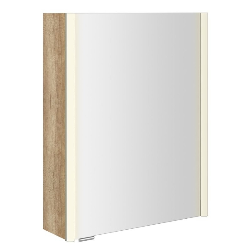 ALIX Armoire miroir avec éclairage LED 56x70x17,5cm, gauche/droite, chêne Alabama ALIX Armoire miroir avec éclairage LED 56x70x17,5cm, gauche/droite, chêne Alabama