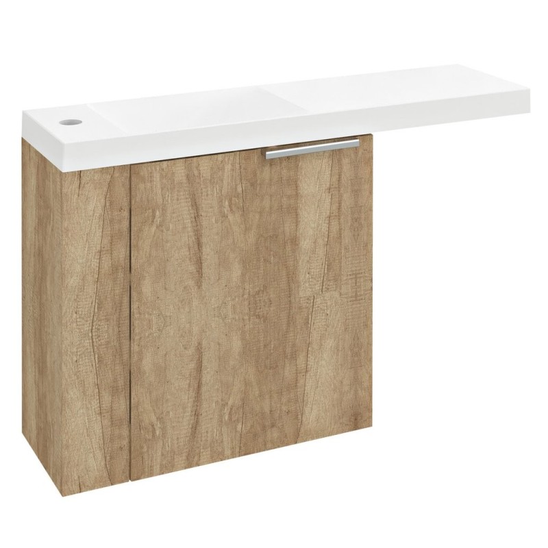 LATUS VI Vanity Unit 50x50x22 cm, gauche, chêne Alabama LATUS VI Vanity Unit 50x50x22 cm, gauche, chêne Alabama
