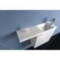 LATUS VI Vanity Unit 50x50x22 cm, droite, chêne Alabama LATUS VI Vanity Unit 50x50x22 cm, droite, chêne Alabama