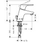 Hansgrohe Focus - Mitigeur de lavabo, chrome 31732000