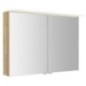 LINEX armoire miroir incl. Lumière LED, 100x70x15cm, chêne Alabama LINEX armoire miroir incl. Lumière LED, 100x70x15cm, chêne Alabama