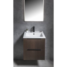 CIRASA Vanity Unit 48x54x39cm, blanc brillant