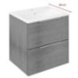 CIRASA Vanity Unit 48x54x39cm, chêne argenté CIRASA Vanity Unit 48x54x39cm, chêne argenté