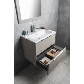 CIRASA Vanity Unit 48x54x39cm, chêne argenté