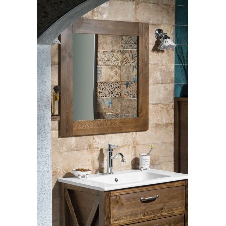 Miroir BRAND dans cadre en bois 600x800mm, épicéa
