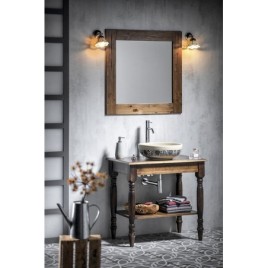 Miroir BRAND dans cadre en bois 600x800mm, épicéa