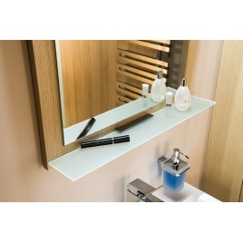 Miroir NIROX avec cadre 600x800mm, blanc mat