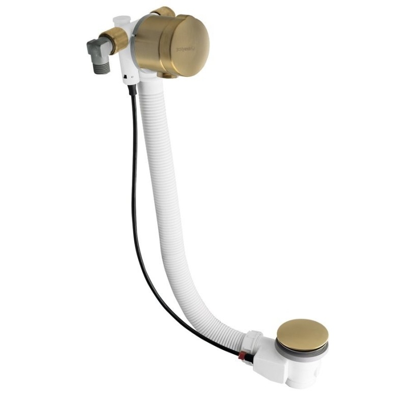 Déchets de douche (L) 575mm, Plug 72mm, tapis d'or