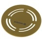 FLEXIA Couvercle Siphon ronde, tapis d'or