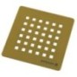 FLEXIA Couverture Siphon carrée, tapis d'or