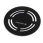 Couvercle de siphon FLEXIA rond, noir