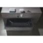 NOEMI Rectangular Bath 170x70x39cm, gris NOEMI Rectangular Bath 170x70x39cm, gris