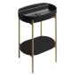 PUNO piédestal avec lavabo 600x860x396mm, tapis d'or