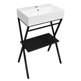 FERRO piédestal avec lavabo 600x880x420m m