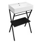 FERRO piédestal avec lavabo 600x880x420m m