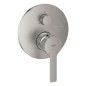 Grohe Lineare - Mitigeur à encastrer pour 3 sorties, supersteel 24095DC1