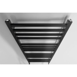 Rayon de salle de bain METRO 500x1200 mm, mat noir